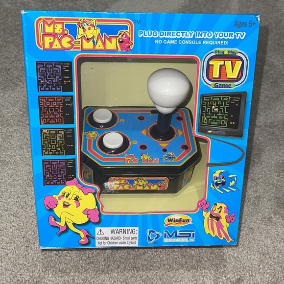 Bandai Namco Video Games & Consoles Plug Play Ms Pacman Gaming